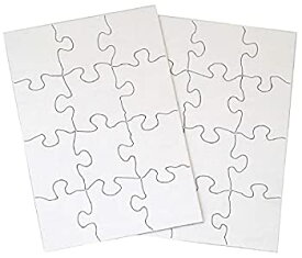 【中古】【輸入品・未使用】Inovart Puzzle-It Blank Puzzles 12 Piece 5-1/2 x 8 - 24 Pieces Per Package Color: #1%カンマ% Model: 2702%カンマ% Toys & Play by Kids & Play