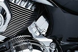 【中古】【輸入品・未使用】Kuryakyn 5696 オートバイアクセント アクセサリー：トランスミッションカバー 2014〜19年 インディアンバイク用 クロム