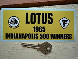 【中古】【輸入品・未使用】Lotus 1965 Indianapolis 500 Winners Sticker ロータス ステッカー シール デカール 150mm x 60mm [並行輸入品]