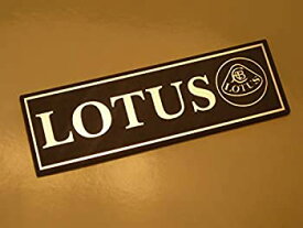 【中古】【輸入品・未使用】Lotus Oblong Text & Logo Style Laser Cut Magnet ロータス マグネット サイン 102mm x 32mm [並行輸入品]