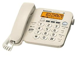 【中古】 Panasonic パナソニック 留守番電話機 親機のみ ベージュ VE-GP24TA-C