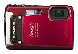 【中古】 OLYMPUS オリンパス デジタルカメラ TG-820 レッド 10m防水 2m耐落下衝撃 -10℃耐低温 耐荷重100kg 1200万画素 裏面照射型CMOS