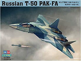 【中古】 ホビーボス 1/72 エアクラフトシリーズ ロシア空軍 T-50PAK-FA プラモデル
