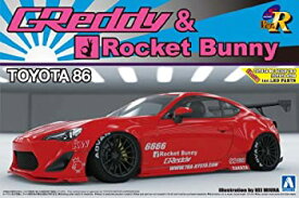 【中古】 青島文化教材社 1/24 SパッケージVer.R No.57 トヨタ 86 2012 GREDDY&ROCKET BUNNY ENKEI Ver. プラモデル