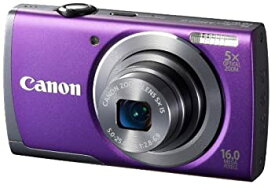 【未使用】【中古】 Canon キャノン デジタルカメラ PowerShot A3500 IS パープル 広角28mm 光学5倍ズーム PSA3500IS PR
