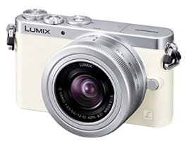 【中古】 パナソニック デジタル一眼カメラ ルミックス GM1 レンズキット 標準ズームレンズ付属 ホワイト DMC-GM1K-W