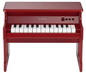 【中古】 KORG コルグ tinyPIANO タイニーピアノ ミニ鍵盤25鍵 レッド 自動演奏デモソングを50曲内蔵