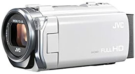 【中古】 JVC KENWOOD ケンウッド JVC ビデオカメラ EVERIO 内蔵メモリー32GB ホワイト GZ-E765-W
