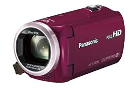 【中古】 パナソニック デジタルハイビジョンビデオカメラ 内蔵メモリー32GB レッド HC-V550M-R