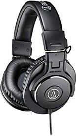 【未使用】【中古】 audio technica オーディオテクニカ プロフェッショナルモニターヘッドホン ATH-M30x ブラック スタジオレコーディング 楽器練習