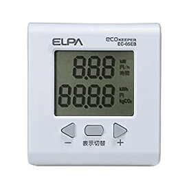【未使用】【中古】 エルパ (ELPA) 簡易電力量計 エコキーパー (EC-05EB 1654300) 電力量計/消費電力測定/コンセント