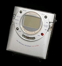 【中古】 SHARP シャープ MD-MT66-S シルバー ポータブルMDレコーダー 小型MDプレイヤー 再生 録音
