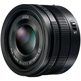 【中古】 Panasonic パナソニック LUMIX G Leica DG SUMMILUX レンズ 15mm F1.7 ASPH プロフェッショナル H-X015 ブラック