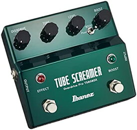 【未使用】【中古】 Ibanez アイバニーズギター用オーバードライブ Tube Screamer +Booster チューブスクリーマー+ブースター TS808DX