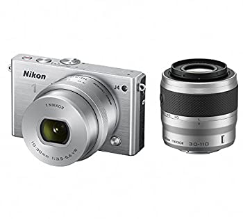 【中古】 Nikon ニコン ミラーレス一眼 Nikon ニコン 1 J4 ダブルズームキット シルバー J4WZSL｜ムジカ＆フェリーチェ店