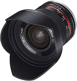 【未使用】【中古】 SAMYANG サムヤン 単焦点広角レンズ 12mm F2.0 ブラック マイクロフォーサーズ用 APS-C用