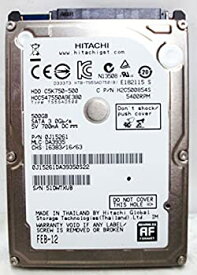 【中古】 HCC547550A9E380 PN 0J15261 MLC DA3935 Hitachi 500GB SATA 2.5HardDrive by Hitachi