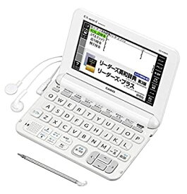 【中古】 CASIO カシオ 電子辞書 EX-word XD-K9800 英語強化 ホワイト