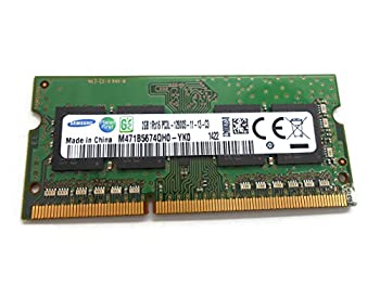  SAMSUNG 低電圧メモリ (1.35V) PC3L-12800S (DDR3L-1600) 2GB SO-DIMM 204pin ノートパソコン用メモリ 型番 M471B5674QH0-YK0