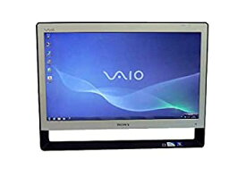 【中古】 SONY デスクトップパソコン VPCJ136FJ ホワイト デスクトップ 一体型 本体 Windows7 Pentium DVD 4GB/500GB