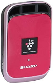 【未使用】【中古】 SHARP シャープ イオン発生機 プラズマクラスター25000 カーエアコン吹出口タイプ ピンク IG-HC1-P