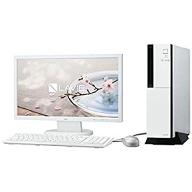 【中古】 NEC 19.5型 デスクトップパソコンLAVIE Desk Tower DT150/DAWホワイト ( Personal Premium プラス 365) PC-DT150DAW