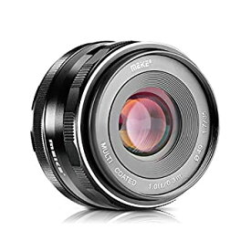 【未使用】【中古】 Meike MK-FX-35-1.7 35mm f 1.7 Large Aperture Manual Focus lens APS-C For Fujifilm Mirrorless cameras XT1 by Meike
