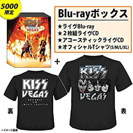 【未使用】【中古】 キッス・ロックス・ヴェガス【5000セット完全限定生産Blu-ray+2枚組CD+アコースティックCD+Tシャツ (Lサイズのみ) 日本先行発売 日本語字幕付き