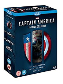 【未使用】【中古】 Captain America 1-3 Triplepack [Blu-ray] [Region Free]