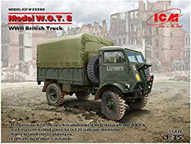 【未使用】【中古】 ICM 1/35 第二次世界大戦 イギリス陸軍 フォード W.O.T.8 トラック プラモデル 35590