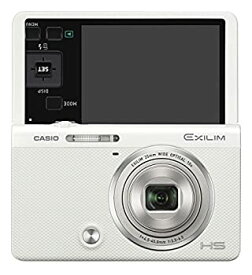 【未使用】【中古】 CASIO カシオ デジタルカメラ EXILIM EX-ZR70WE 自分撮りチルト液晶 メイクアップ&セルフィーアート EXZR70 ホワイト