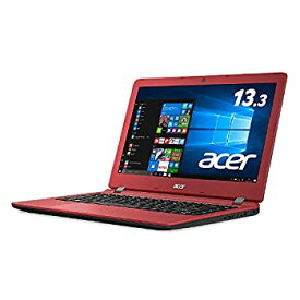 【中古】 acer エイサー ノートパソコン AspireES13 ES1-332-H14D RF (レッド) Windows10 Celeron 13.3インチ 4GB 500GB