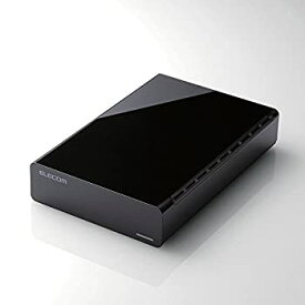 【未使用】【中古】 エレコム 外付けハードディスク 1TB USB3.0対応 ブラック ELD-CED010UBK