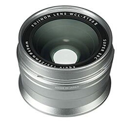【中古】 富士フイルム フジノン ワイド変換レンズ X100シリーズカメラ用 シルバー (WCL-X100 S II)