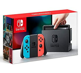 【中古-非常に良い】 Nintendo Switch 本体 (ニンテンドースイッチ) 【Joy-Con (L) ネオンブルー/ ネオンレッド】 (キャンペーンプリペイド番号なし)