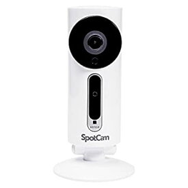 【中古】 プラネックス SpotCam ネットワークカメラ フルHD クラウド録画 暗視機能 双方向通話対応 SpotCam-Sense