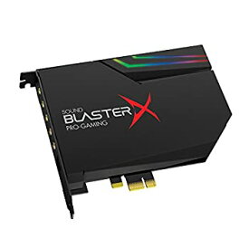 【未使用】【中古】 Creative Sound BlasterX AE-5 ブラック 最大32bit 384kHz ハイレゾ LED ゲーミング サウンドカード SBX-AE5-BK