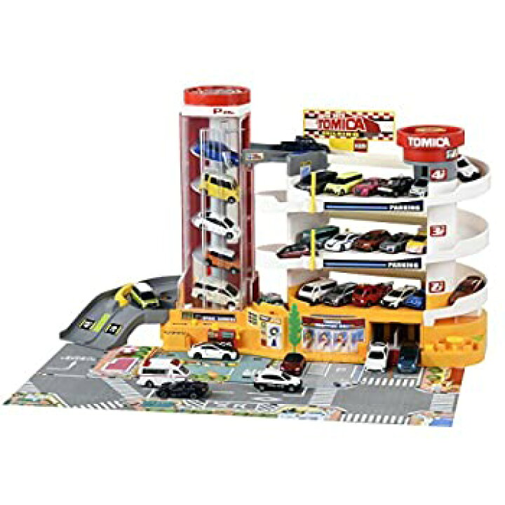 楽天市場】【中古】 トミカ スーパーオート トミカビル (初代カラーVer 