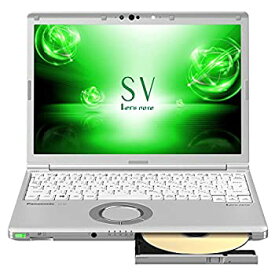 【中古】 パナソニック 12.1型ノートPC Let's note レッツノート SV シルバー CF-SV7MFRQR [Office付き・Win10 Pro・Core i7]