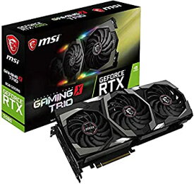 【未使用】【中古】 MSI GeForce RTX 2080 GAMING X TRIO グラフィックスボード VD6723