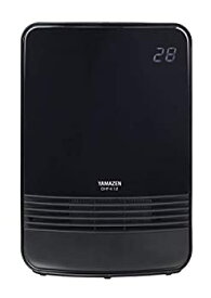 【未使用】【中古】 山善 YAMAZEN 室温センサー付セラミックヒーター (温度設定4段階・センサー運転機能付) ブラック DHF-K12 (B)