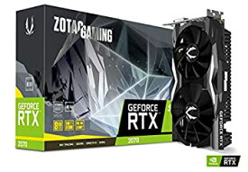 【未使用】【中古】 Zotac ZT-T20700E-10 Nvidia Geforce GAMING RTX 2070 MINI GDDR6 DP / HDMIチューリングVR 4K PCI Expressグラフィックカードブラック
