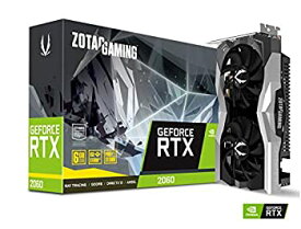 【未使用】【中古】 ZOTAC GAMING GeForce RTX 2060 Twin Fan グラフィックスボード VD6860 ZTRTX2060-6GGDR6TWIN ZTRTX2060-6GGDR6TWIN/ZT-T20600F-10M