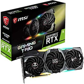 【未使用】【中古】 MSI GeForce RTX 2080 GAMING TRIO グラフィックスボード VD6872