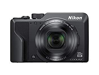  Nikon ニコン デジタルカメラ COOLPIX A1000 BK 光学35倍 ISO6400 アイセンサー付EVF クールピクス ブラック A1000BK