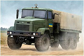 【中古】 ホビーボス 1/35 ファイティングヴィークルシリーズ ウクライナ軍 KrAZ-6322ソルダート プラモデル 85512