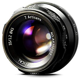 【未使用】【中古】 7artisans 光電35mm f/1.2 レンズ SONY Eマウント用 - ブラック