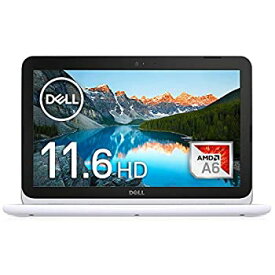 【中古】 Dell ノートパソコン Inspiron 11 3180 AMD-A6 ホワイト 20Q11W Win10 S 11.6HD 4GB 64GB eMMC