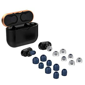 【中古-非常に良い】 ソニー SONY WF-1000XM4 WF-1000XM3用 イヤーピース イヤホンキャップ シリコン 遮音性 音質向上 低反発 柔軟性 快適 水洗い可能 除菌 清掃簡