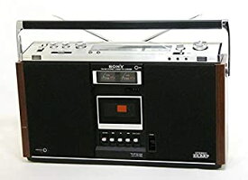 【中古】 SONY ソニー CF-6600 FM AMステレオラジオカセット STEREO ZILBA'P ジルバップ 木製キャビネット デラックスタイプ